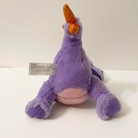 Figment Disney Parks Disneyland Resort Purple Dragon Epcot 9 Inch Stuffed Plush - Picture 9 of 16